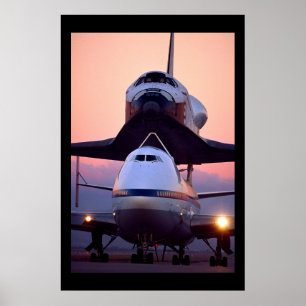 Poster Navette spatiale l'Atlantide