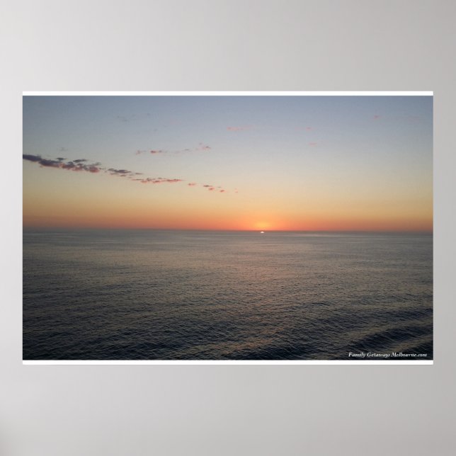 Poster Naviguer Sur La Mer (Devant)