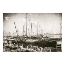 Navire dans le port nautique