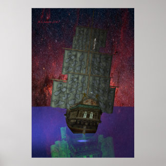 Poster navire fantôme