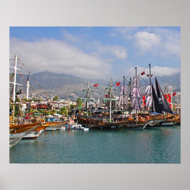 Poster Navires pirates en Turquie Poster/Imprimer (Devant)