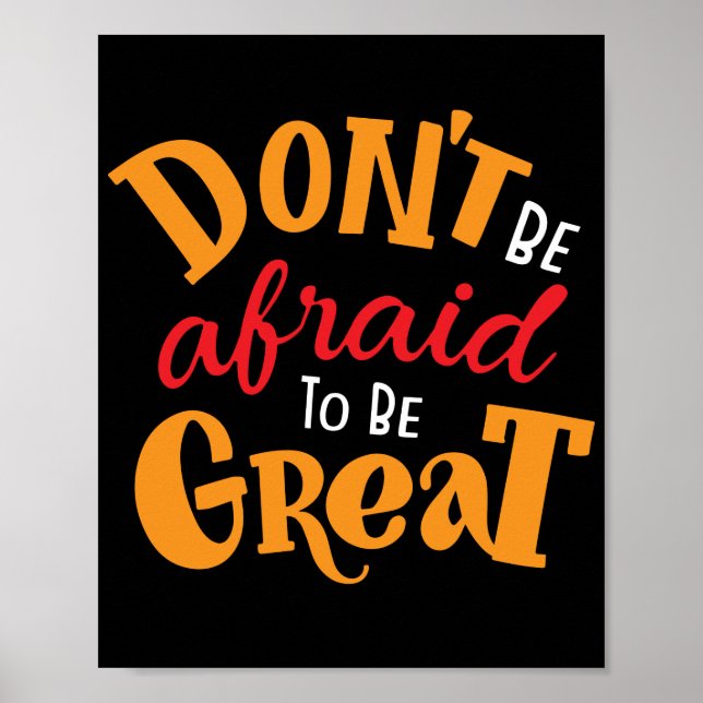 Poster N'ayez pas peur d'être grand (Devant)