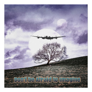 Poster N'ayez pas peur d'imaginer