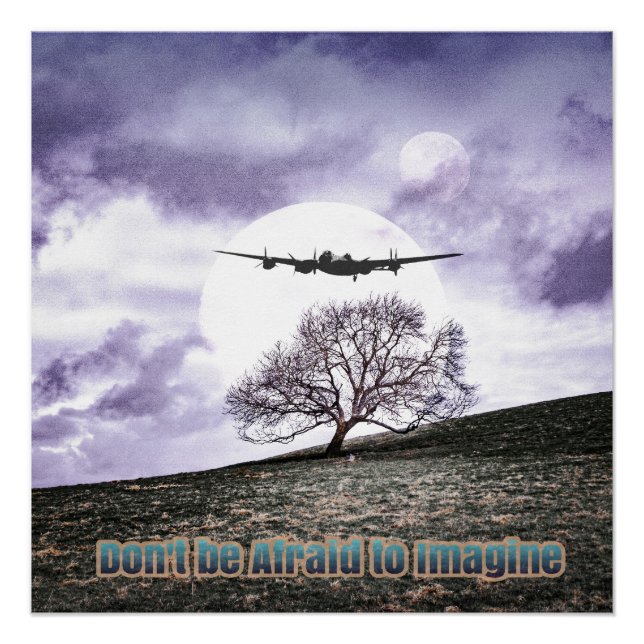 Poster N'ayez pas peur d'imaginer (Devant)