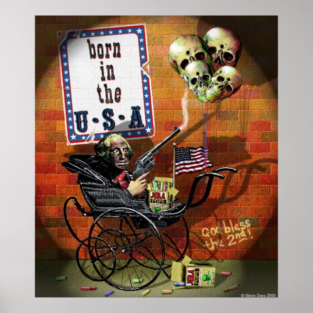 Poster Né aux Etats-Unis (Devant)