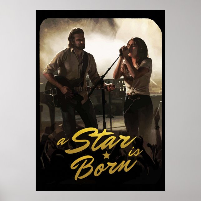 Poster Né comme un STAR (Devant)
