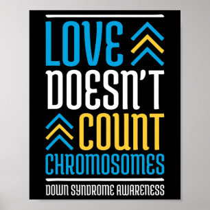 Poster Ne comptez pas les chromosomes pour réduire la sen