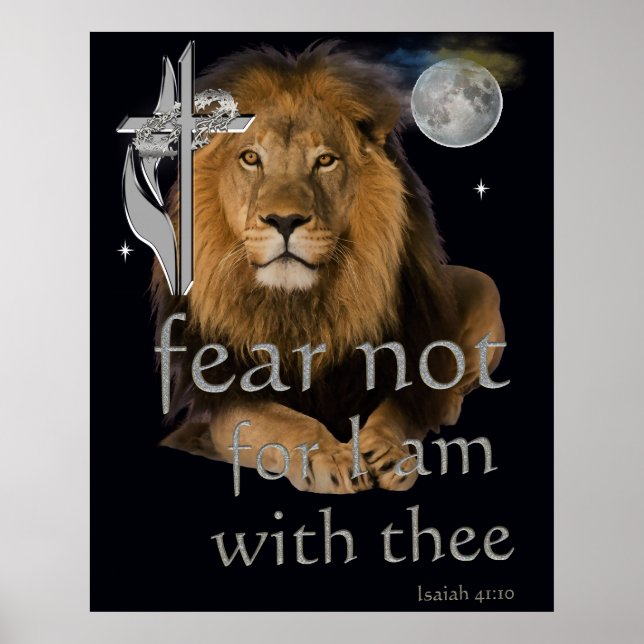 Poster Ne crains pas car je suis avec toi (Devant)