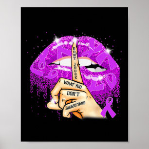 Poster Ne jugez pas ce que vous ne comprenez pas Fibromya