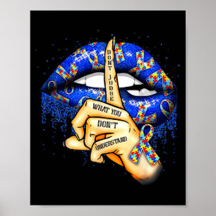 Poster Ne jugez pas ce que vous ne comprenez pas Sensibil