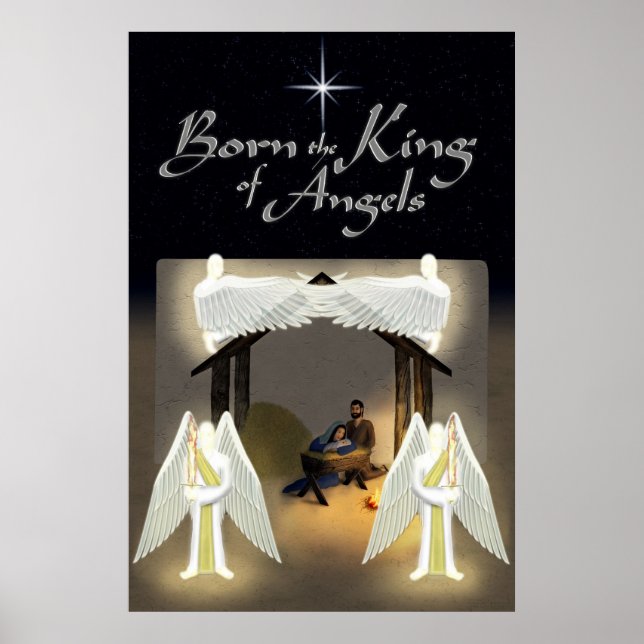 Poster Né le Roi des Anges (Devant)