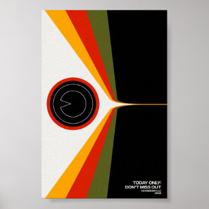Poster Ne manquez pas la parodie Vintage Super Retro