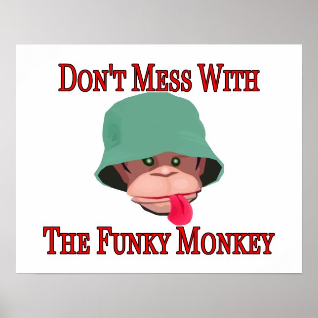 Poster Ne manquez pas le singe fou (Devant)