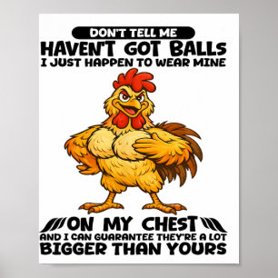 Poster Ne me dites pas que je n'ai pas Je porte juste