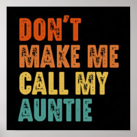 Ne me forcez pas à appeler ma tante Tante drôle Ni