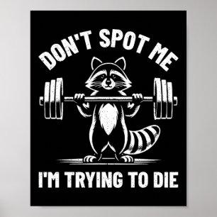 Poster Ne me repérez pas, j'essaie de mourir en faisant d