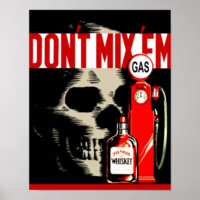 Poster Ne mélangez pas l'affiche Em (Devant)