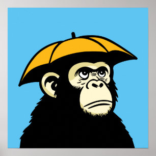 Poster Ne pas aimer la pluie