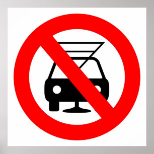 Poster Ne pas boire et conduire