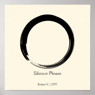 Poster Ne pas déranger le panneau de porte