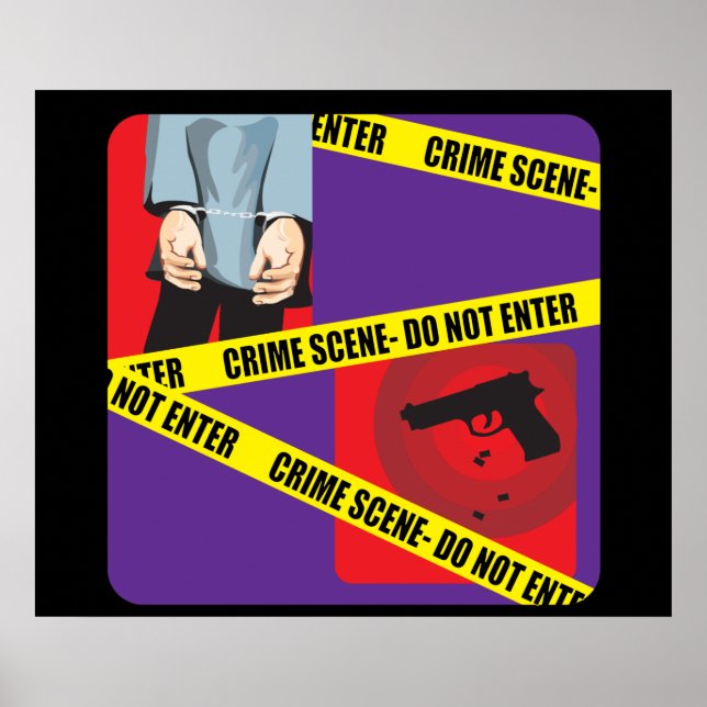 Poster Ne pas entrer (Devant)