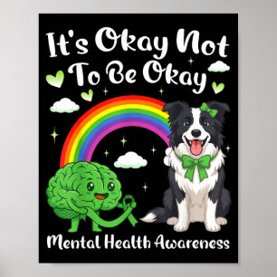 Poster Ne pas être un border collie de sensibilisation à