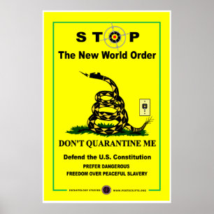 Poster Ne pas me mettre en quarantaine