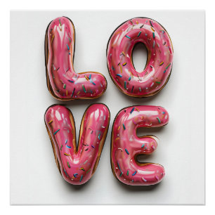 Poster Ne pas oublier l'amour - Valentine's Day Kitchen A