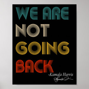 Poster Ne Pas Retourner Le Vote Pour Le Président Kamala-