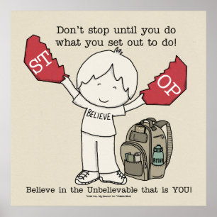 Poster Ne pas s'arrêter