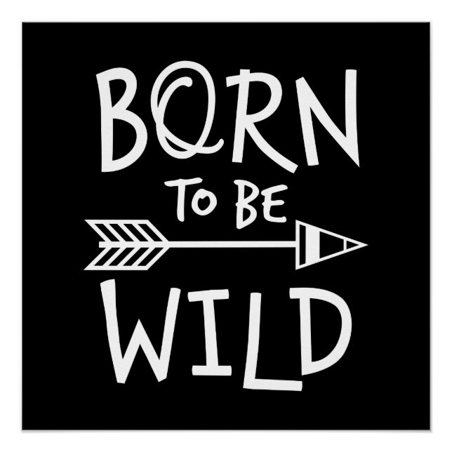 Poster Né Pour Être Sauvage (Devant)