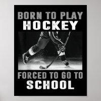 Né pour jouer au hockey forcé d'aller à l'école