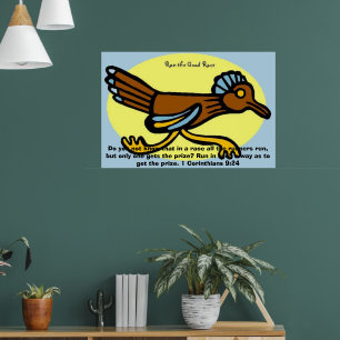 Poster Ne savez-vous pas que dans une course tous les cou