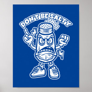 Poster Ne sois pas salé