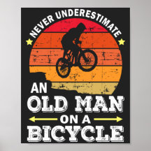 Ne Sous-Estimez Jamais Un Vieil Homme Sur Un Vélo