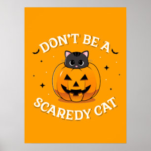 Poster Ne soyez pas un chat à la mode (18x24)
