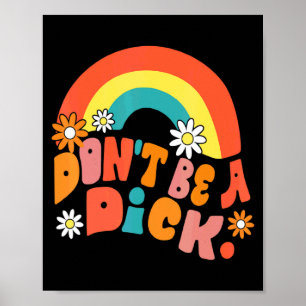 Poster Ne Soyez Pas Un Message De Motivation Vintage Groo