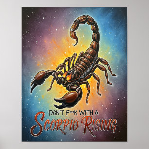 Poster Ne t'énerve pas avec un scorpion
