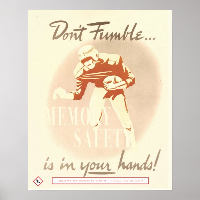 Poster Ne tombez pas (Devant)