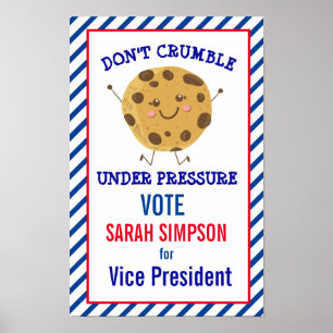 Poster Ne tombez pas sous la pression, votez