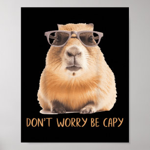 Poster Ne vous inquiétez pas être Capy Capybara