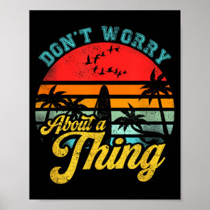 Poster Ne vous inquiétez pas pour une chose Jamaican Rast