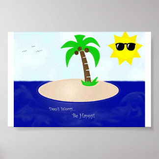 Poster Ne vous inquiétez pas, soyez heureux !