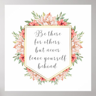 Poster Ne Vous Laissez Jamais Derrière Vous