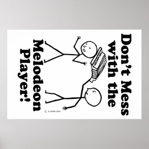 Poster Ne vous mêlez pas du Melodeon Player
