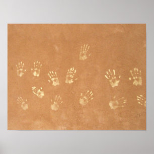 Poster Neandertaler en Kalk