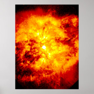 Poster Nebula M1-67 autour de Star WR124