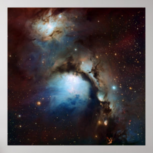 Poster Nebula Messier 78 Astronomie spatiale