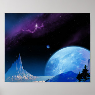 Poster Nebula pittoresque (10 x 8)