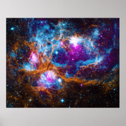 Poster Nébuleuse au homard ou NGC 6357, ZGOA